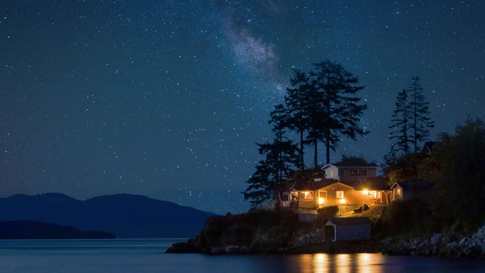 house with starlink